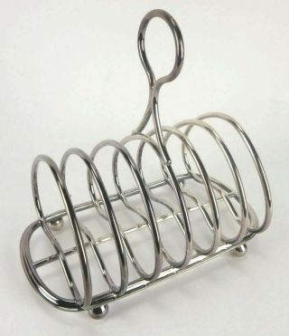 Tiffany&Co Makers Toast Rack 8132 Silver Soldered 2