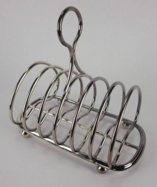 Tiffany&Co Makers Toast Rack 8132 Silver Soldered 3