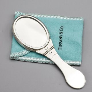 Tiffany & Co.  Sterling Silver Compact Folding Mirror 28.  1 Grams