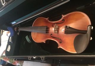 Vtg 1997 Yuan Qin 1/2 Size Violin W/ Case Serial 2266 Model 850 Fab Case
