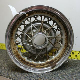 Rare 40 Spoke Kelsey Hayes Wire Wheel 15 X 6 " Buick Skylark (fb4)