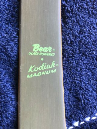 Vintage Bear Kodiak Magnum Recurve Bow - 1969 - LH - 35 - 9U7540 5
