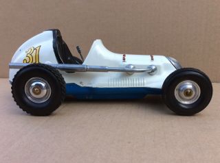 Vintage Roy Cox Thimble Drome Champion Car Tether Race Car No.  31 3