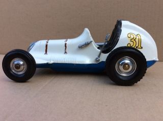 Vintage Roy Cox Thimble Drome Champion Car Tether Race Car No.  31 4