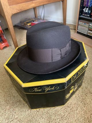 Vintage Dobbs Fedora Men’s Hat Size 7 1/4 (leggo02 Only)