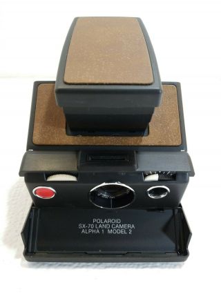 VTG 1974 POLAROID SX - 70 Land Camera Model 1 Alpha 1 W/Original Box 5