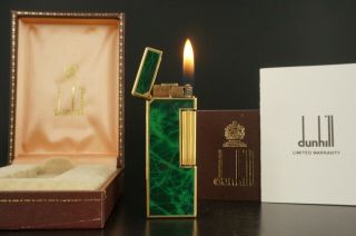 Dunhill Rollagas Lighter - Orings Vintage W/box 886