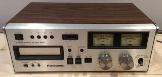 Vintage Panasonic 8 Track Tape Player Recorder Rs - 808.