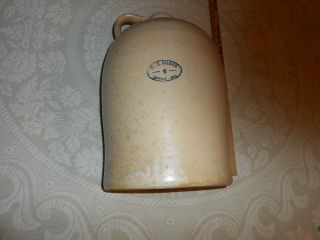 ANTIQUE W.  D.  SUGGS 4 GALLON WHISKEY JUG SMITHVILLE MISSISSIPPI 5