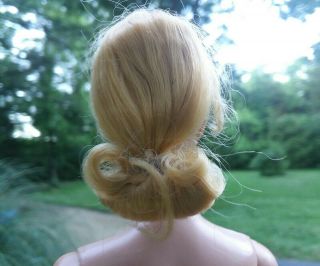 Vintage BARBIE Blonde PONYTAIL 5 Nude Doll Hair Set Pretty 2