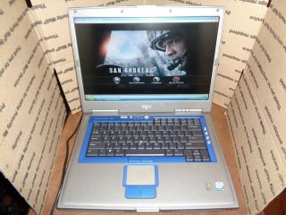 Vintage DELL INSPIRON 8500 Laptop - Windows XP PRO SP3 - w/ AC Adapter 2