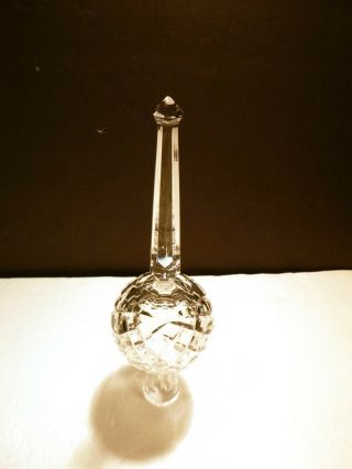VINTAGE Waterford Crystal COMERAGH (1973 -) Christmas Tree Topper 10 1/2 