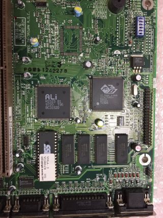 Vintage Motherboard Acer V200VR Socket 7 Pentium MMX,  RAM,  VGA S/H 5