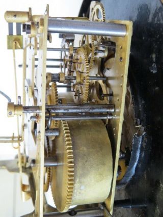 Antique regulator movement GUSTAV BECKER P42 ECRI dial 11