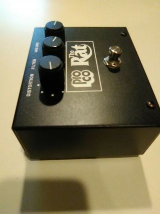 Proco Vintage Rat Pedal reissue made in the USA 2