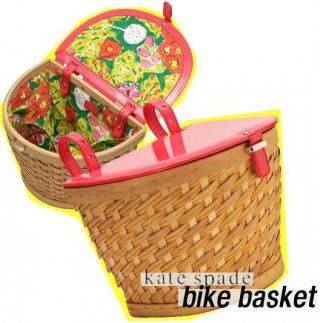 Vintage Kate Spade Bike Basket
