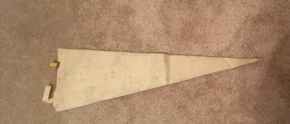 Vintage Green Bay Packers Pennant Black and Blue Charter Member,  Circa 70s Rare 6