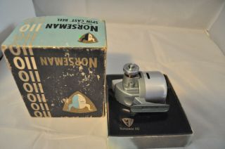 Vintage Nib Norseman 110 Model B Right - Handed Spincast Reel W/instructions