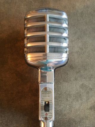 Vintage Electro Voice Ev Mercury Model 611 Microphone Made In The Usa