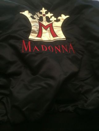 Elan - Madonna Vintage " Blonde Ambition World Tour " Jacket 1990 Xl Great Shape