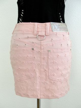 Dior by Galliano MINI Skirt Sz FR 36,  US 4 Immaculate 6