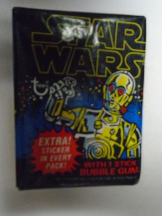 Vintage 1977 Topps Star Wars SERIES 1 Wax Pack 