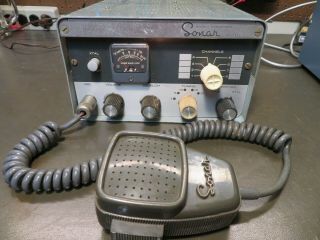 Sonar Model G Cb Radio Vintage
