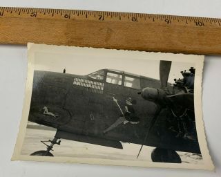 Wwii Photo Aircraft Bombers B - 24 Nose Art Woman On Swing Plane