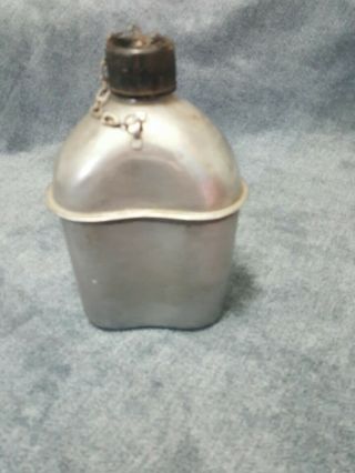 Vintage Wwii 1945 Dated Us Army Canteen