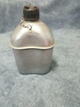 VINTAGE WWII 1945 Dated US ARMY CANTEEN 2