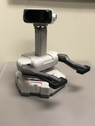 Vintage Nes Nintendo Rob Video Game Robotic Operating Buddy Rare As - Is