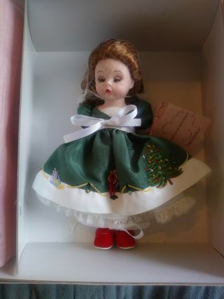 Madame Alexander 6 - 8 Inch Dolls Vintage My First Christmas Tree With Spode 36875