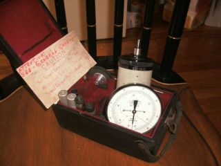 VINTAGE Jaquet Mechanical Hand Tachometer,  Model 622 6