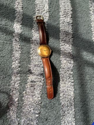 GLASHUTTE GUB Watch 17 Rubis Vintage Wristwatch Cal.  69.  1 Germany Senator Sixtys 5