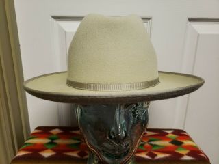 Vintage Batsakes Bros Hat 7 1/4 Custom Made Gus Miller Box Cin.  Ohio