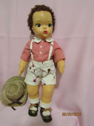 Jerri Lee doll w/ Auburn Caracul wig,  HTF Bunny Suit shoes,  socks & hat 2