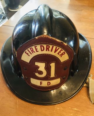 Vintage Firemans Hat