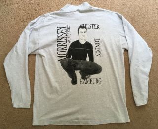 Morrissey Long Sleeve T - Shirt - Maladjusted - Suedehead - Size Xl - Rare Vintage Shirt