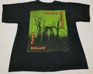 Vintage Type O Negative Shirt After Dark As Above So Below 1998 Xl