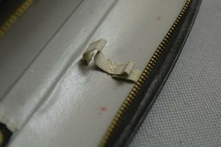 Montblanc Vintage Black Leather pen case pouch for 2 Pen 5