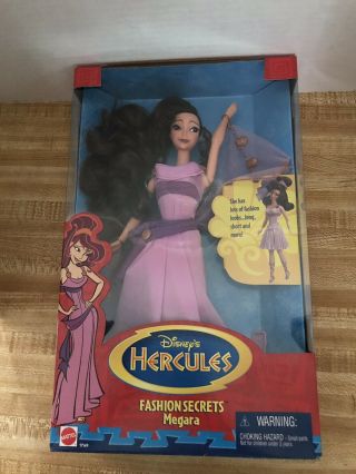 Disney’s Hercules Fashion Secrets Megara Doll 1996