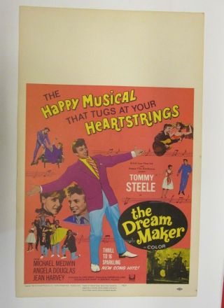 Vintage Dream Maker Steele Douglas Movie Poster Window Card Universal Pictures