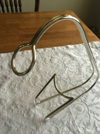 Vintage Christofle Mid Century Modern Minimalist Red Wine Cradle Bottleholder 3