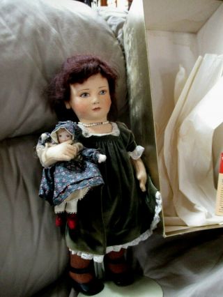 R.  John Wright “rachel” Doll Limited Edition 134/250 Vintage With Tag & Box