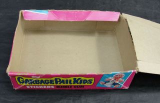 RARE VINTAGE 1985 TOPPS GPK GARBAGE PAIL KIDS 1st SERIES EMPTY DISPLAY BOX 4