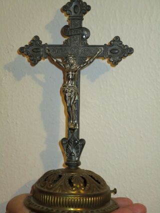 Vintage Crucifix / Very Old And Rare 1700 