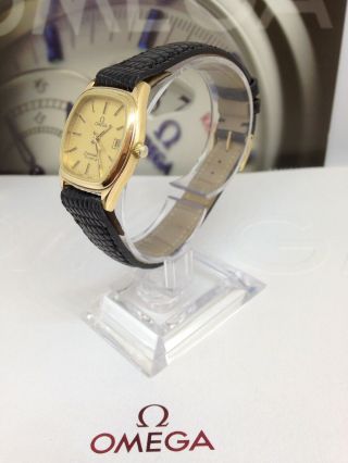 Ladies Vintage Omega Seamaster Gold Plated Quartz Watch