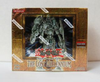 Yugioh The Lost Millennium Factory 1st Edition Box Rare.