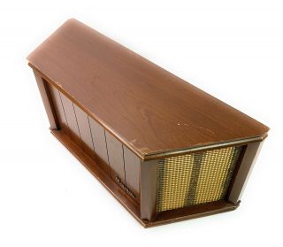 Vintage Magnavox Console Stereo Extension Speaker Model 00S057 Maple Finish 5