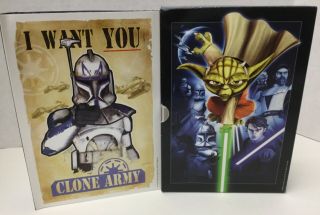 Extremely Rare Star Wars - Clone Wars Style Guide 8 Cd’s Collectible L@@k Wow
